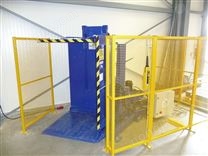 地面式双压板托盘更换机