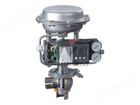 無菌角式調節閥